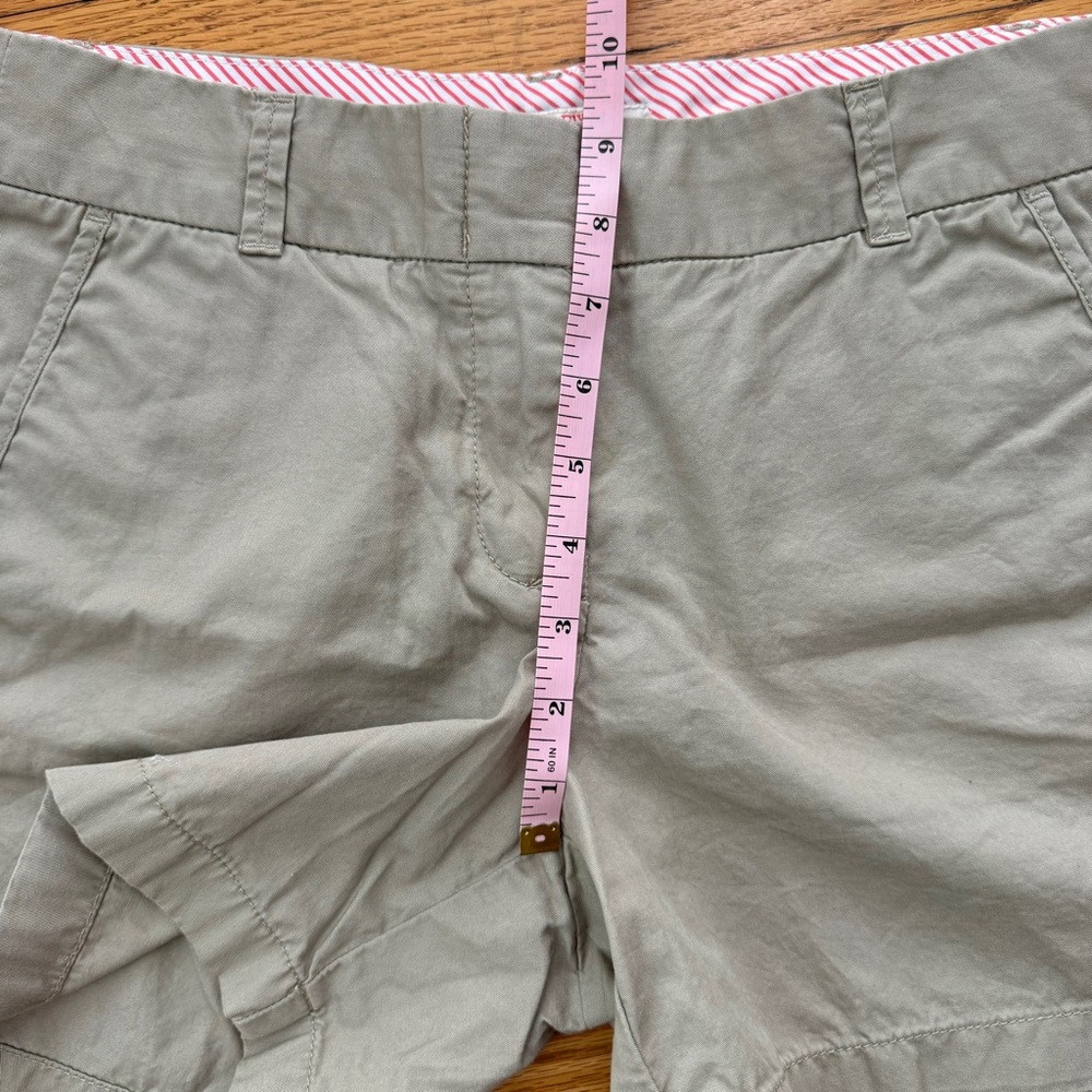 J.‎ Crew Women’s khaki Chino Shorts Classic Style - Picture 6 of 9